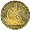 Image 1 : 1867 Seated Liberty 50C. PR64CAM (PCGS)