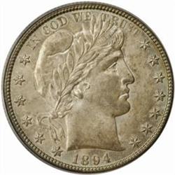 1894-O Barber 50C. MS63 (PCGS)