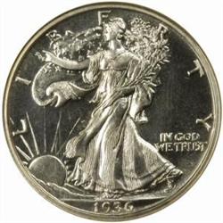 1936 Walking Liberty 50C. PR65 (NGC)