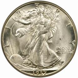 1937-D Walking Liberty 50C. MS65 (PCGS)