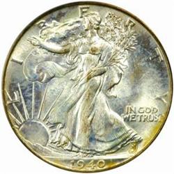 1940 Walking Liberty 50C. MS66 (PCGS)