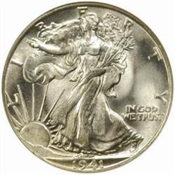 1941-S Walking Liberty 50C. MS67 (NGC)