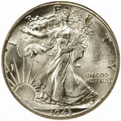 1943-D Walking Liberty 50C. MS66 (NGC)