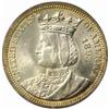Image 1 : 1893 Isabella Quarter. MS65 (PCGS)