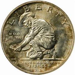 1925-S California Diamond Jubilee. MS66 (NGC)