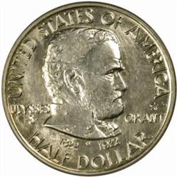 1922 Grant. Star. Unc Details-Obv Improper Clean