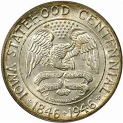 1946 Iowa Centennial. MS67 (PCGS)