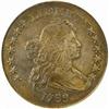 Image 1 : 1799 Bust $1. Irregular Date, 15-Star Reverse