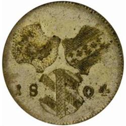 German States. Franz II. Silver 3 Kreuzer.