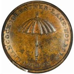 Great Britain. George III Bronze Halfpenny Token.