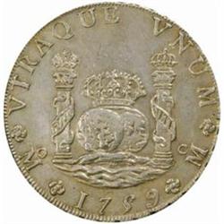 Mexico. Ferdinand VI. Silver 8 Reales. 1759-MM