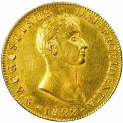 Mexico. Augustin Iturbide Gold 8 Escudos. 1822