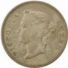 Image 1 : Straits Settlements. Victoria Silver 50C 1896