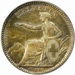 Switzerland. Confederation. Silver 1/2 Franc.