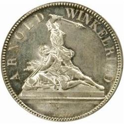 Switzerland. Silver Commem 5 Francs. 1861.