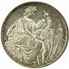 Image 1 : Switzerland. Silver Commem 5 Francs. 1865.