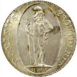 Swiss Cantons, Bern. Silver Taler. 1798.