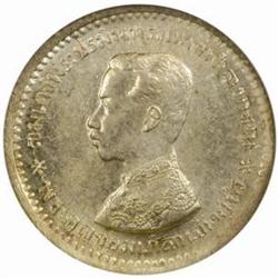 Thailand. Rama V Silver Salu'ng, or 1/4 Baht 1901