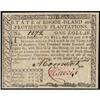 Image 1 : RI-282. Rhode Island. July 2, 1780. $1. CH UNC64.