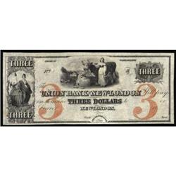 New-London, CT. The Union Bank in New-London. $3