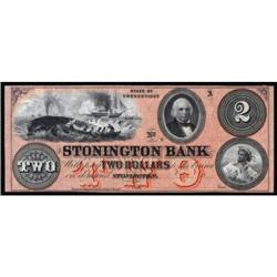 Stonington, CT. The Stonington Bank. $2.