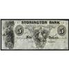 Stonington, CT. The Stonington Bank. $5.