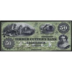 Savannah, GA. The Timber Cutter's Bank. $50. AU50