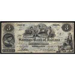 Connersville, IN. The Savings Bank of Indiana. $3