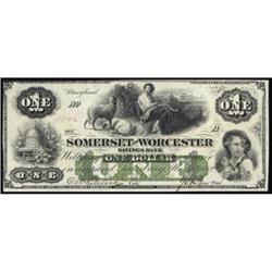 Salisbury, MD. Nov. 1, 1862. $1. CH UNC 63EPQ