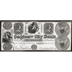 Saginaw, MI. The Saginaw City Bank. $2