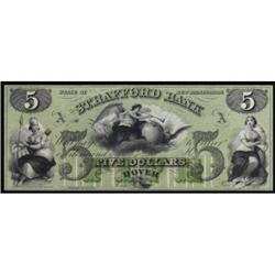 Dover, NH. The Strafford Bank. $5. CH UNC64.
