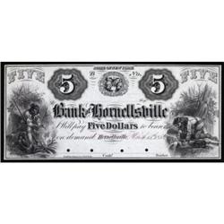 Hornellsville, NY. The Bank of Hornellsville. $5