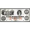 Image 1 : Middletown, PA. The Bank of Middletown. Proof$10