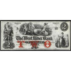 Jamaica, VT The West River Bank. July 1, 18__. $2