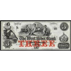 Jamaica, VT The West River Bank. July 1, 18__. $3