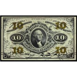 Fr 1255. 10 Cents. 3rd Issue. PCGS Gem New 65PPQ