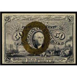 Fr 1318. 50 Cents. Second issue. CH UNC63.