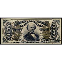 Fr 1328. 50C's. 3rd Issue. Spinner. Gem UNC66EPQ