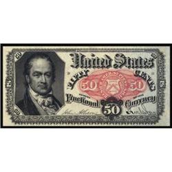 Fr 1381. 50 Cents. Fifth Issue. Gem UNC66EPQ