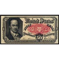 Fr 1381. 50 Cents. Fifth Issue. Gem UNC65.