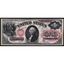 Fr 20. 1875 $1 Legal Tender Note. AU50.