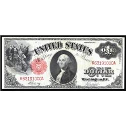 Fr 37. 1917 $1 Legal Tender Note. CH Crisp UNC.