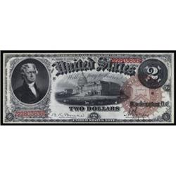 Fr 52. 1880 $2 Legal Tender Note Gem UNC66EPQ