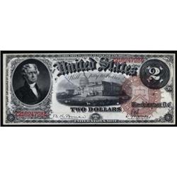 Fr 52. 1880 $2 Legal Tender Note CH UNC64EPQ