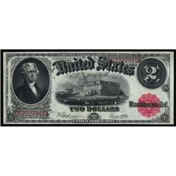 Fr 60. 1917 $2 Legal Tender Note.