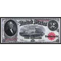 Fr 60. 1917 $2 Legal Tender Note CH UNC64EPQ