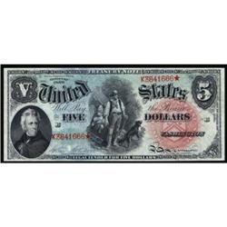Fr 64. 1869 $5 Legal Tender Note.