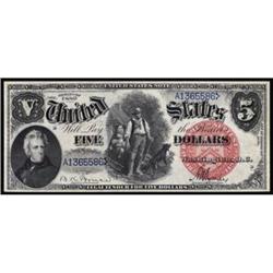 Fr 73. 1880 $5 Legal Tender Note. Gem New 66PPQ