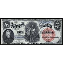 Fr 73. 1880 $5 Legal Tender Note Gem UNC65EPQ