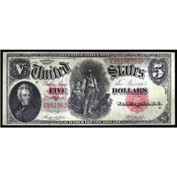 Fr 88. 1907 $5 Legal Tender Note.